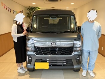 エブリイワゴン納車させていただきました☻